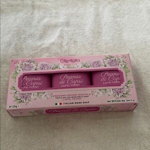 Nesti Dante Peonia di Capri Soap Set